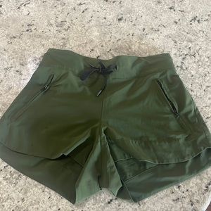 Athleta Green Shorts